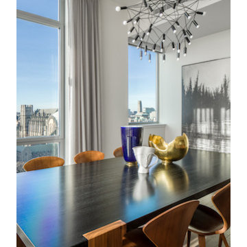 An Art-Filled Penthouse Overlooking Central Park West