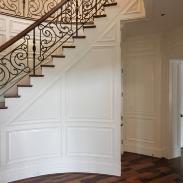 Project #74 | Circular Staircase with Hand-Forged Metal Panels