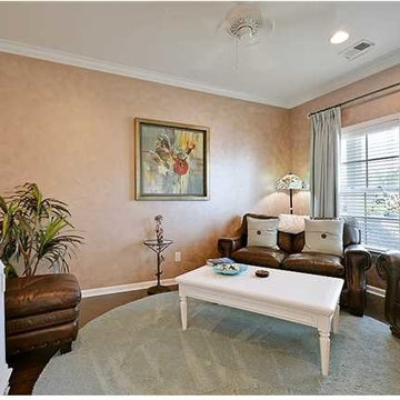 Lighten Up Your Den with Signature Brushed Pearl Paint Color!