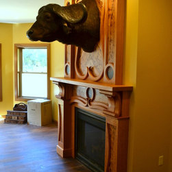 Art Nouveau Fireplace Suround - Fireplace Mantels