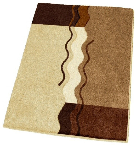 Brown Bath Rug, Small - Contemporary - Bath Mats - Other - by Vita ...