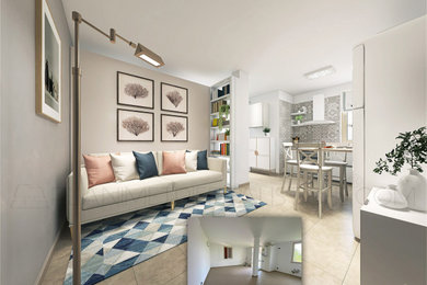 Home Staging Virtuale - Prima e Dopo
