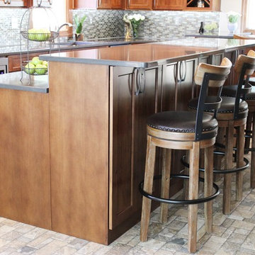 Port Byron, IL - Rustic Transitional Kitchen Near the Mississippi River