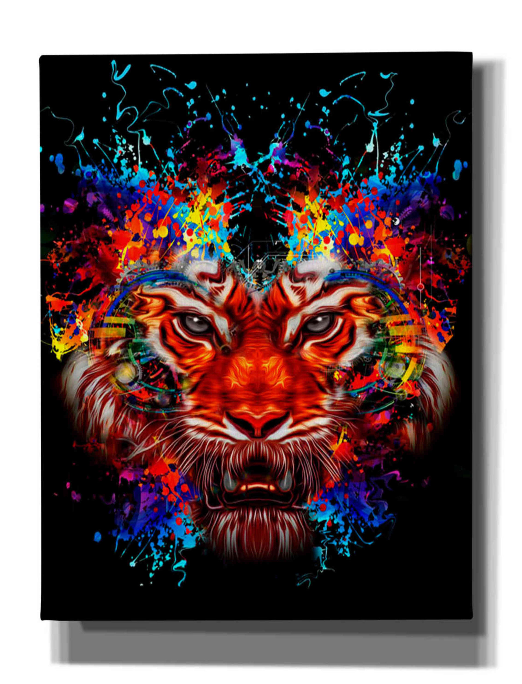 Epic Graffiti Roaming in The Mist by Jesse Estes, Giclee Canvas Wall Art, 30 ,5 x 61 cm. Altri, Bianco, 30,5 cm da 61 cm