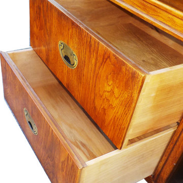 Drexel Passage Hollywood Regency Modular Shelving Curio Hutch