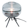 Magari Furniture Leggero Handmade Glass Table Lamp, Blue