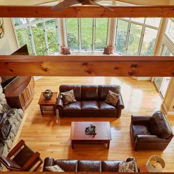 Airy Lake House - Rift & Quartered Red Oak