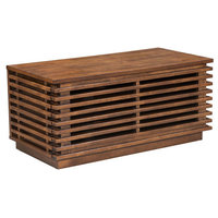 Linea Narrow TV Stand, Walnut