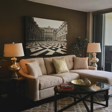 West Palm Beach Waterfront Condo - Small Space - Parisian Style