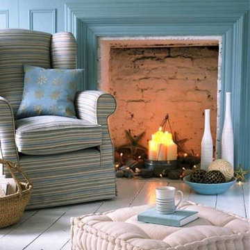 30 Fireplace Candle Displays To Make Your Home Cozier