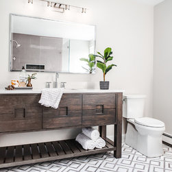 South Street Master Bath - Bathroom Vanities And Sink Consoles
