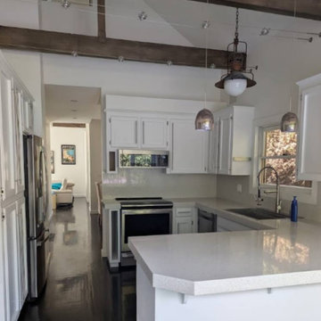 Kitchen wallpaper installation Kirkland, WA