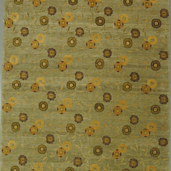 Design #810 Green - Rugs
