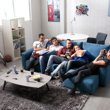 MyLoft Modular Modern Sectional Sofa by Famaliving California