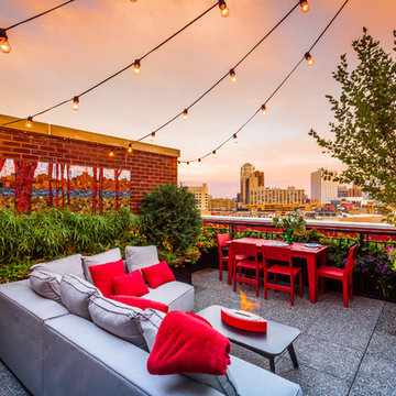 Minneapolis Urban Rooftop Garden