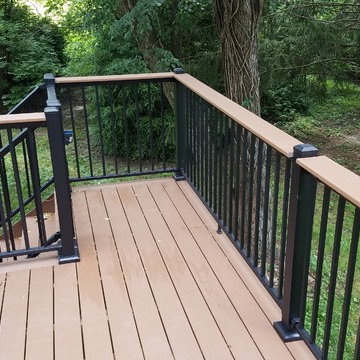 Aluminum Railing, PVC and Capped Composite Decks