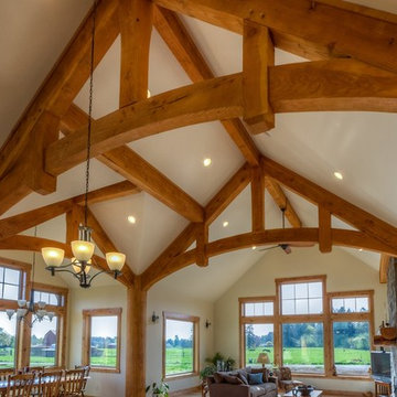 La Center Timber Framing Dream Home