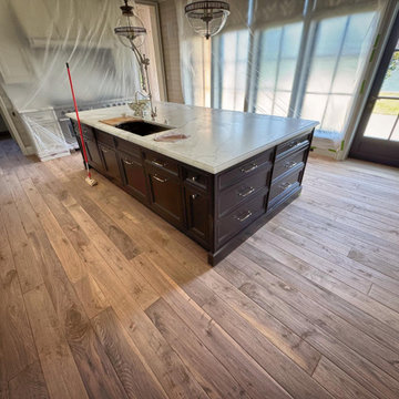Hand Scraped Hardwood Flooring in Highland Park
