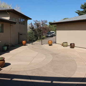 The Home gets a new Courtyard Entrance...