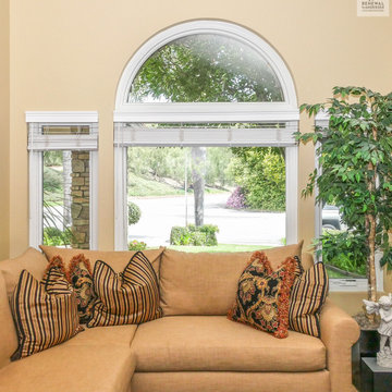 Attractive Living Room with New Windows - Renewal by Andersen San Francisco Bay