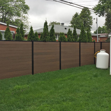 Horizontal Composite Fence