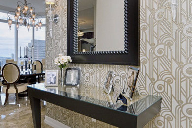 Entryway - contemporary entryway idea in San Francisco