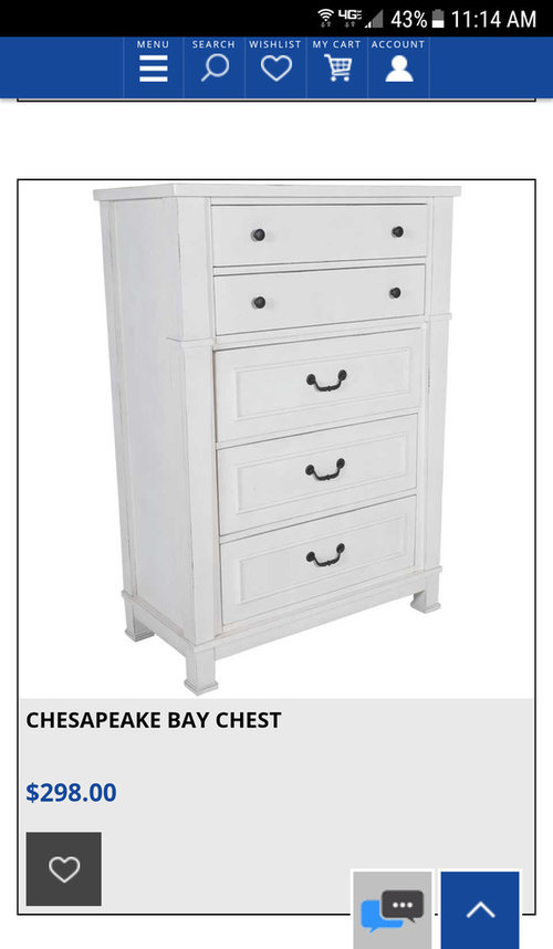 what size dresser