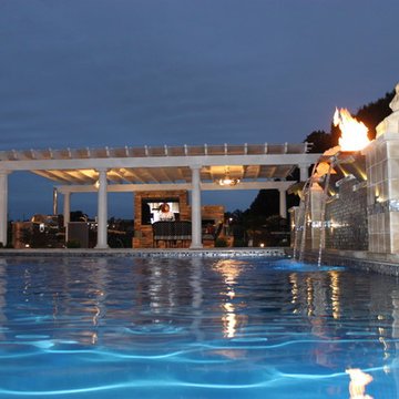 Complete Backyard Makeover with Pool Design