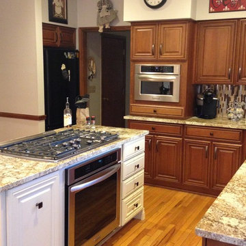 Powell, OH  Transformation of Typical Kitchen to Fabulous Kitchen