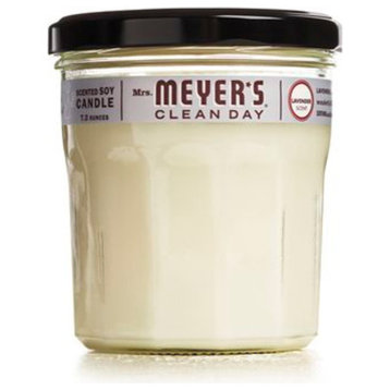 Mrs Meyers Clean Day 41116 Soy Candle, Lavender Scent, 7.2 Oz.