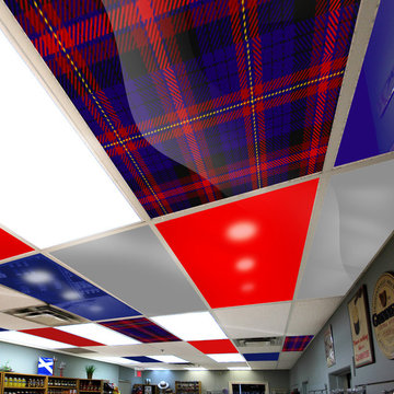 Laqfoil Acoustic Dropped Ceiling Tiles