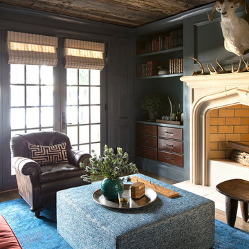 House Beautiful featured Colorful Lake House