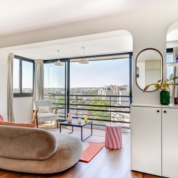 Un duplex des années 30 de 60m2 entièrement repensé