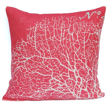 Seafan Pillow, Coral