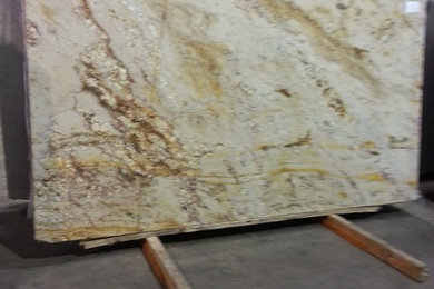 River Gold Granite.  New stone from India