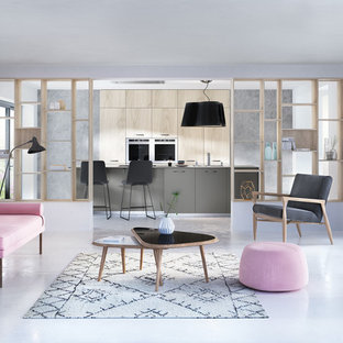 75 Beautiful Scandinavian Kitchen With Laminate Countertops