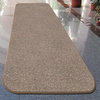 Skid-Resistant Carpet Runner Pebble Beige, 36"x14'