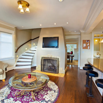 Queen Anne Tudor Fireplace