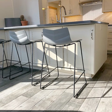Project 3309-1 Transitional Contemporary Kitchen + Dining Room Remodel Armatage