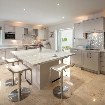 Portland White Kitchen