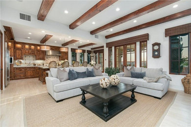 Home design - mediterranean home design idea in Orange County