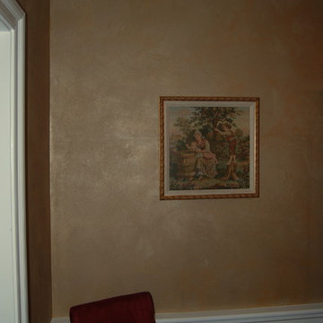 Lusterstone Plaster Finish in a Dining Room by Tom Taylor