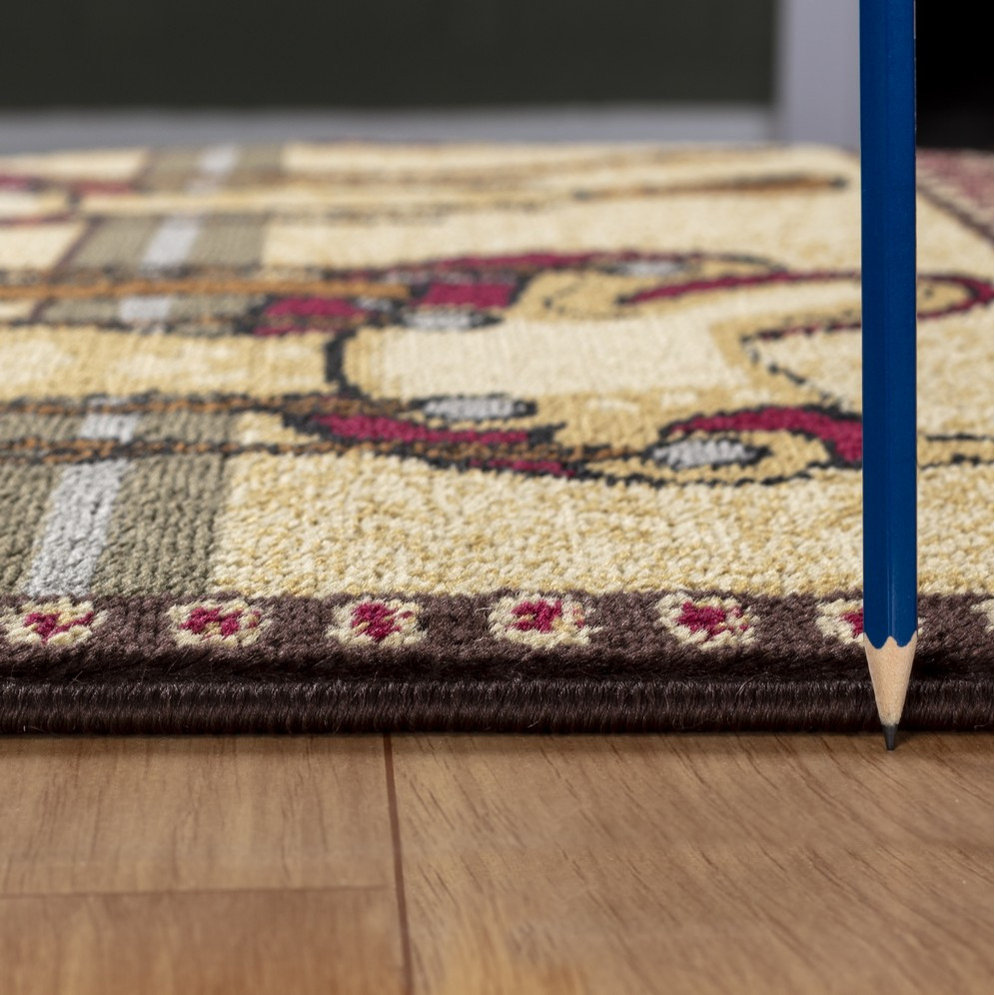Yellowstone Rugs Yellowstone YLS4009 Beige 7 ft. 10 in. x 10 ft. 3 in. Southwest Area ...