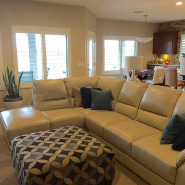 Family Room & Kitchen Backsplash Design