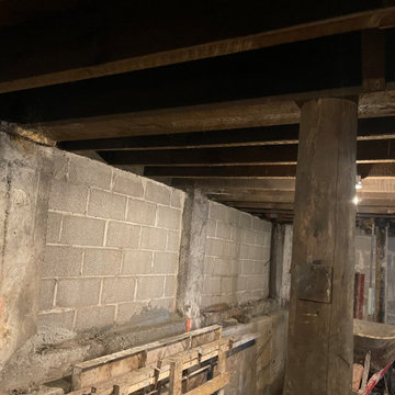 Bridgeport  Rear unit rehab and basement underpinning