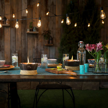 Rustic Backyard Dinner Party