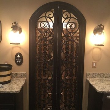 Island Lakes Traditional Finished Basement