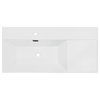 39" Composite Granite Sink Top, White