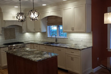 Kitchen photo in Boston