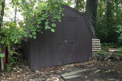 Mini barn, barn and storage shed removal
